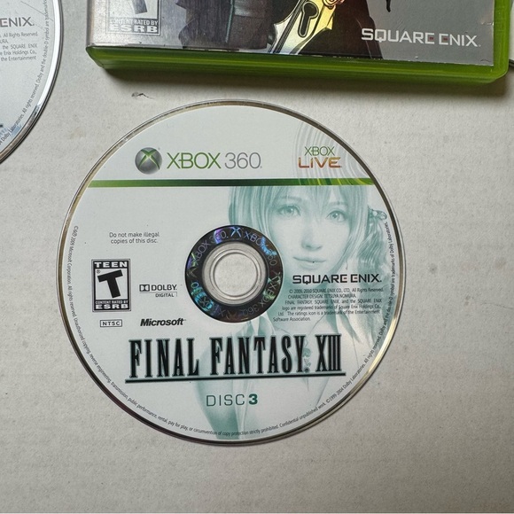 Final Fantasy XIII Microsoft Xbox 360 Square Enix - Complete w/ Manual CIB - Picture 4 of 7